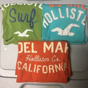 Bundle of 3 Hollister T-Shirts